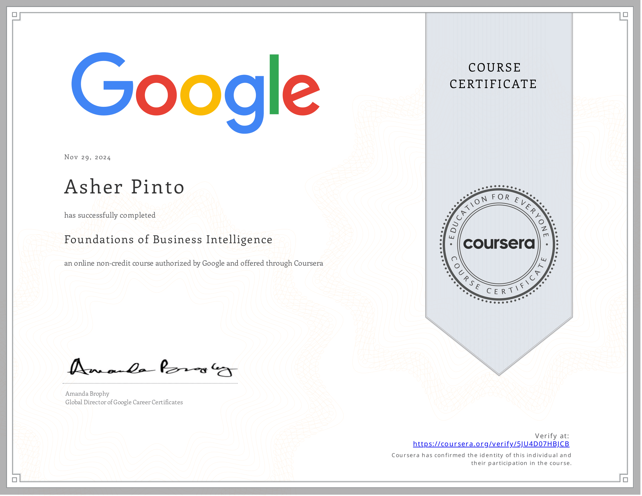 Certificate 6