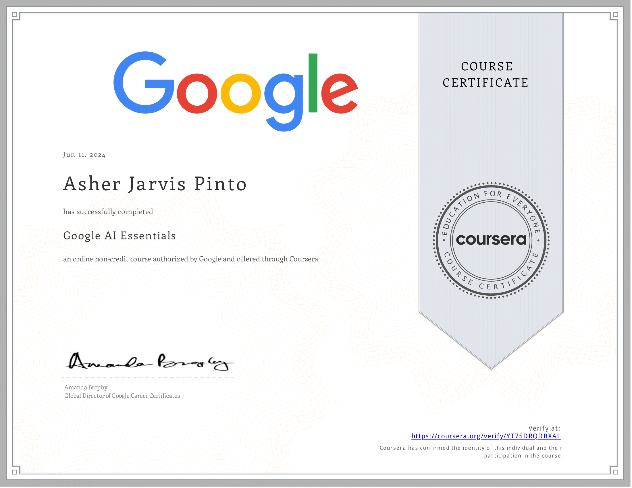 Certificate 6